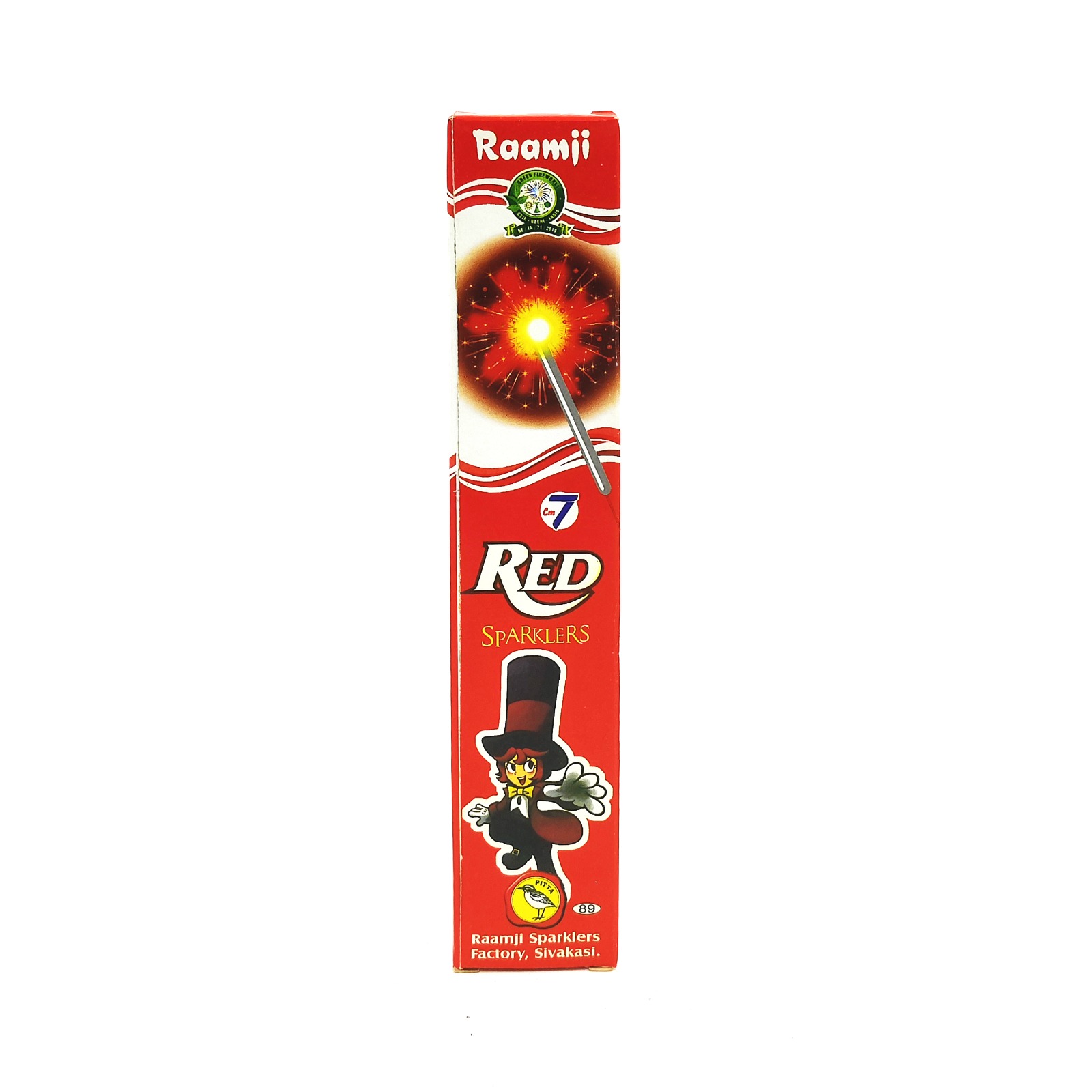 7 cm Red Sparklers